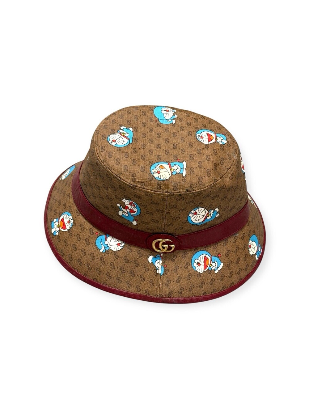 Authentic Gucci Doraemon Collaboration Bucket Hat Limited Edition Size XL